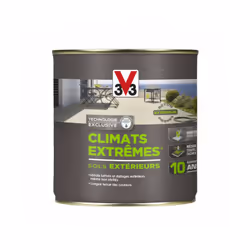 Peinture sols extérieurs Climat Extrême satin V33. Elle est idéale pour les bétons et dallages extérieurs, même non abrités. ...