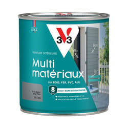 V33 - Peinture extérieure Multi-matériaux Gris galet ral 7045 Satin 0,5L