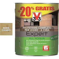 V33 - Protège-bois Expert Gel à l'eau 3L Noix Clair