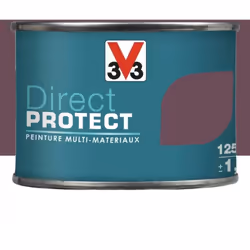 Envie de mettre de la couleur dehors sans vous poser de questions ? La Peinture Glycéro Multi-matériaux V33 Direct Protect vo ...