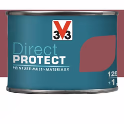 Envie de mettre de la couleur dehors sans vous poser de questions ? La Peinture Glycéro Multi-matériaux V33 Direct Protect vo ...