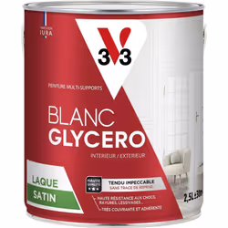 Vous voulez une belle laque blanche pour protéger vos surfaces les plus exposées ? La peinture BLANC GLYCÉRO offre une finiti ...