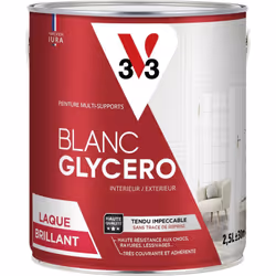 Vous voulez une belle laque blanche pour protéger vos surfaces les plus exposées ? La peinture BLANC GLYCÉRO offre une finiti ...