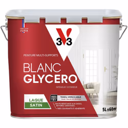 Vous voulez une belle laque blanche pour protéger vos surfaces les plus exposées ? La peinture BLANC GLYCÉRO offre une finiti ...