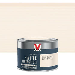 V33 - Lasure Hp les contemporaines 8 ans cèdre blanc satiné 0.125 l
