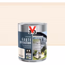 Une lasure satinée conçue pour toutes les boiseries extérieures ou intérieures (volets, portes, portails, bardage, poutres…), ...