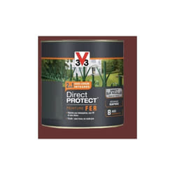 Peinture Direct Protect Fer Rouge Basque 0,25 l - V33