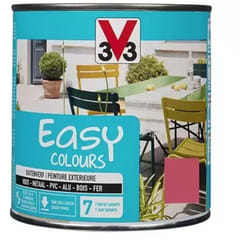 V33 - Peinture Easy Colours Hibiscus 0,5 l