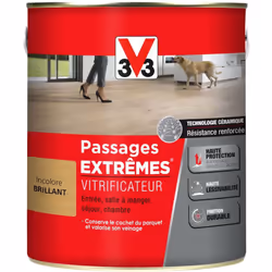 Le vitrificateur Passages Extrêmes® Technologie Céramique V33 vitrifie vos parquets, planchers et escaliers en bois pour une  ...