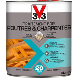 Traitements bois Poutres et charpentes V33 Incolore 5L