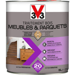 Traitements bois Meubles et parquets V33 Incolore 5L
