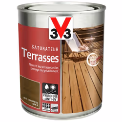 Le Saturateur Terrasses V33 est la solution performante pour protéger votre terrasse ou votre deck en bois des diverses agres ...