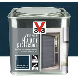 V33 - Vernis Haute protection Bleu urbain Brillant 0,75 l
