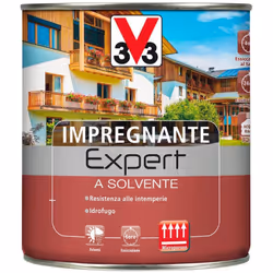 Impregnant Expert Solvant 2,5 Noix Antique pour Protéger les Supports en Bois Extérieur Impregnant à base de solvant idéal po ...