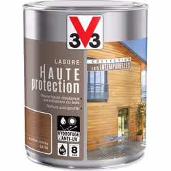 La Lasure Haute Protection Collection Les Intemporelles est performante grâce à sa formule hydrofuge et anti-UV. Facile à app ...