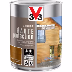 La Lasure Haute Protection Collection Les Intemporelles est performante grâce à sa formule hydrofuge et anti-UV. Facile à app ...
