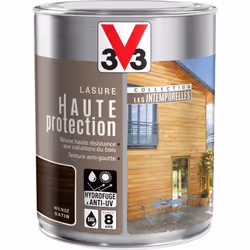 La Lasure Haute Protection Collection Les Intemporelles est performante grâce à sa formule hydrofuge et anti-UV. Facile à app ...