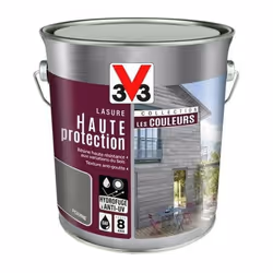 Description générale La Lasure Haute Protection Les Couleurs de V33 est conçue pour protéger et embellir vos bois extérieurs ...
