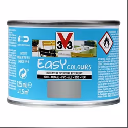 Peinture Easy Colours V33 Rouge Basque est une peinture extérieure multi-supports au solvant. Elle peut s'appliquer sur PVC - ...
