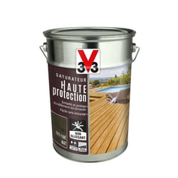 V33 - 113645 - Saturateur terrasse Haute protection Gris fume 5L