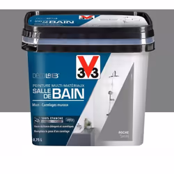 La Peinture Multi-matériaux Salle de bain 100% étanche V33 Déco LAB Roche est une peinture imperméable pour redonner vie a la ...