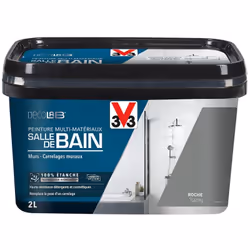 La Peinture Multi-matériaux Salle de bain 100% étanche V33 Déco LAB Roche est une peinture imperméable pour redonner vie a la ...