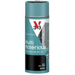 Peinture extérieure Multi-matériaux V33 Noir ral 9005 Satin 400ml