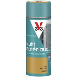 Peinture extérieure Multi-matériaux V33 Miel Satin 400ml