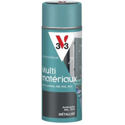 Peinture extérieure Multi-matériaux V33 Anthracite ral 7016 Métallisé 400ml