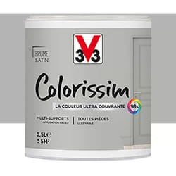 Peinture Multi-supports V33 Colorissim Satin Brume 0,5 l