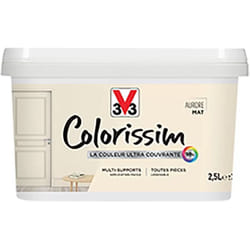 V33 - Peinture Multi-supports Colorissim Mat Aurore 2,5 l