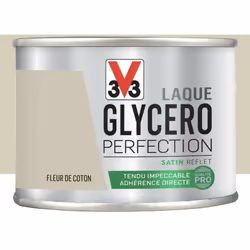 La Laque Glycéro Perfection V33 Satin est une peinture laque monocouche destinée aux supports dont l'usage est intensif. Haut ...