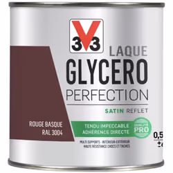 La Laque Glycéro Perfection V33 Satin est une peinture laque monocouche destinée aux supports dont l'usage est intensif. Haut ...