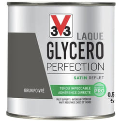 Laque Glycéro Perfection V33 Satin Brun poivré 0,5 l