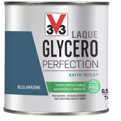 Laque Glycéro Perfection V33 Satin Bleu amazone 0,5 L