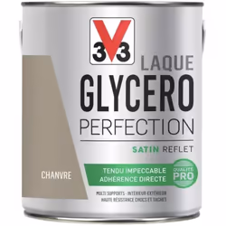 La Laque Glycéro Perfection V33 Satin est une peinture laque monocouche destinée aux supports dont l'usage est intensif. Haut ...