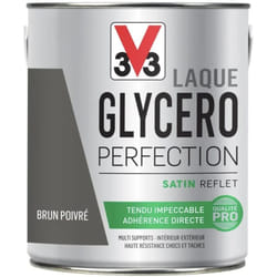 V33 - Laque Glycéro Perfection Satin Brun poivré 2 l