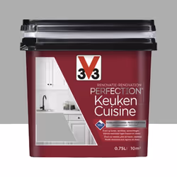 V33 Peinture de rénovation cuisineRénovation perfection Gris loft satin 750ml