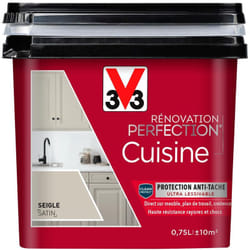 Peinture cuisine Rénovation perfection® V33 Seigle satin 0,75L