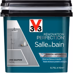 Envie de moderniser votre salle de bain ? Changez la couleur de vos faïences ou meubles de salle de bain grâce à la peinture ...
