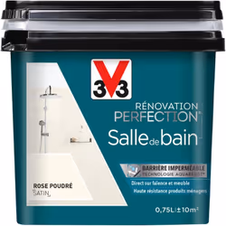 Envie de moderniser votre salle de bain ? Changez la couleur de vos faïences ou meubles de salle de bain grâce à la peinture ...