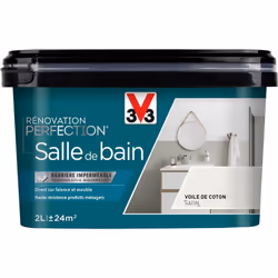 Envie de moderniser votre salle de bain ? Changez la couleur de vos faïences ou meubles de salle de bain grâce à la peinture ...