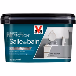Envie de moderniser votre salle de bain ? Changez la couleur de vos faïences ou meubles de salle de bain grâce à la peinture ...