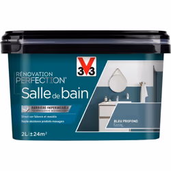 Envie de moderniser votre salle de bain ? Changez la couleur de vos faïences ou meubles de salle de bain grâce à la peinture ...