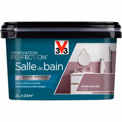 Envie de moderniser votre salle de bain ? Changez la couleur de vos faïences ou meubles de salle de bain grâce à la peinture  ...