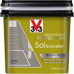 Peinture sols & escaliers Rénovation perfection® V33 Taupe satin 0,75L