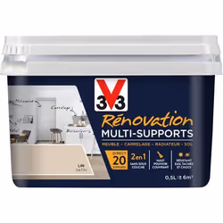 V33 Peinture rénovation multi-supportsLin satin 05L