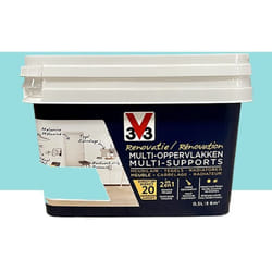 Peinture V33 Rénovation Multi-Supports Bleu nordique 0,5 l