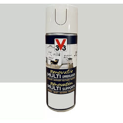 Bombe de peinture V33 Rénovation Multi-Supports Gris porcelaine 0,4 l