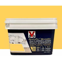 V33 - Peinture Rénovation Multi-Supports Jaune tournesol 2 l